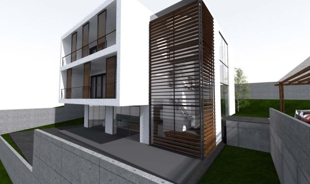 Moderný rodinný dom projekt Bratislava