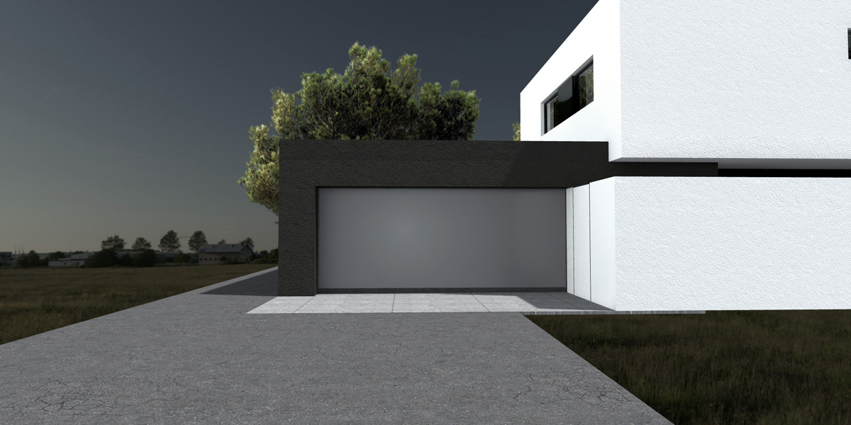 projekt moderného domu Stupava