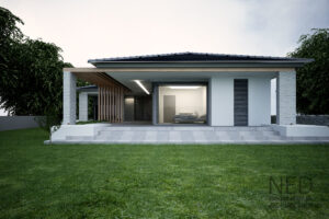 moderné bungalovy projekty