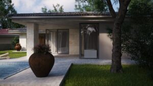 bungalov na západ