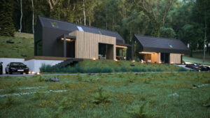architektúra rekreačných chát