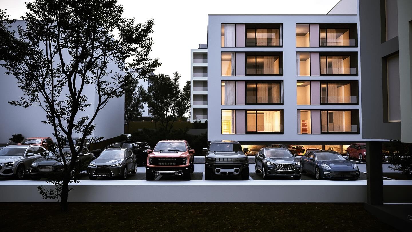 moderný bytový dom projekt zelený háj bytový dom
