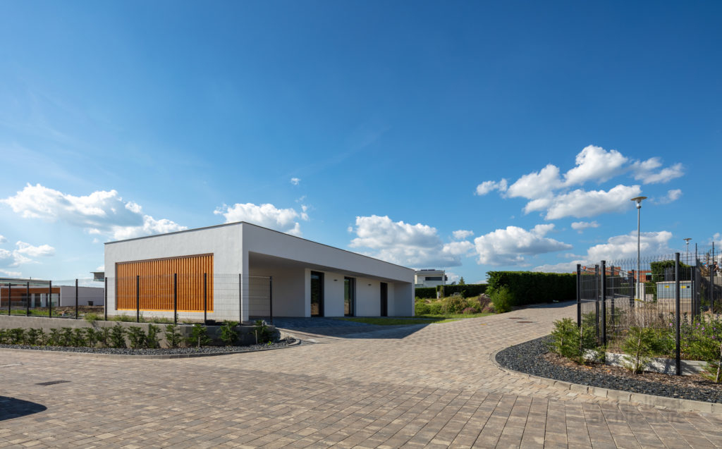 bungalov s plochou strechou