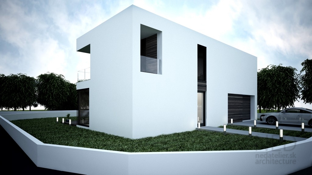 cube house mini domček poschodový