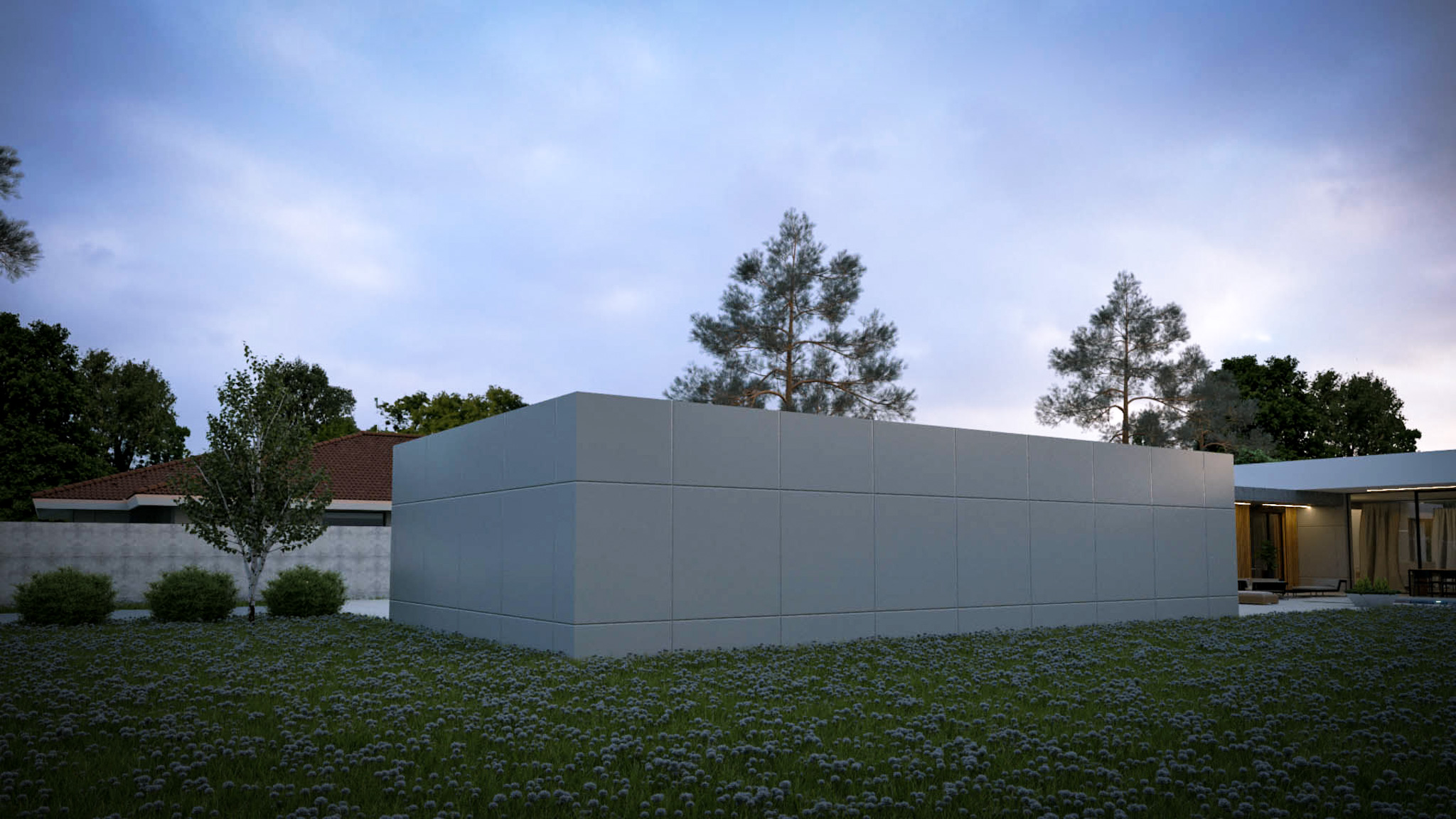 návrh garáže čo neruší architektúru samostatná garáž projekt pri dome