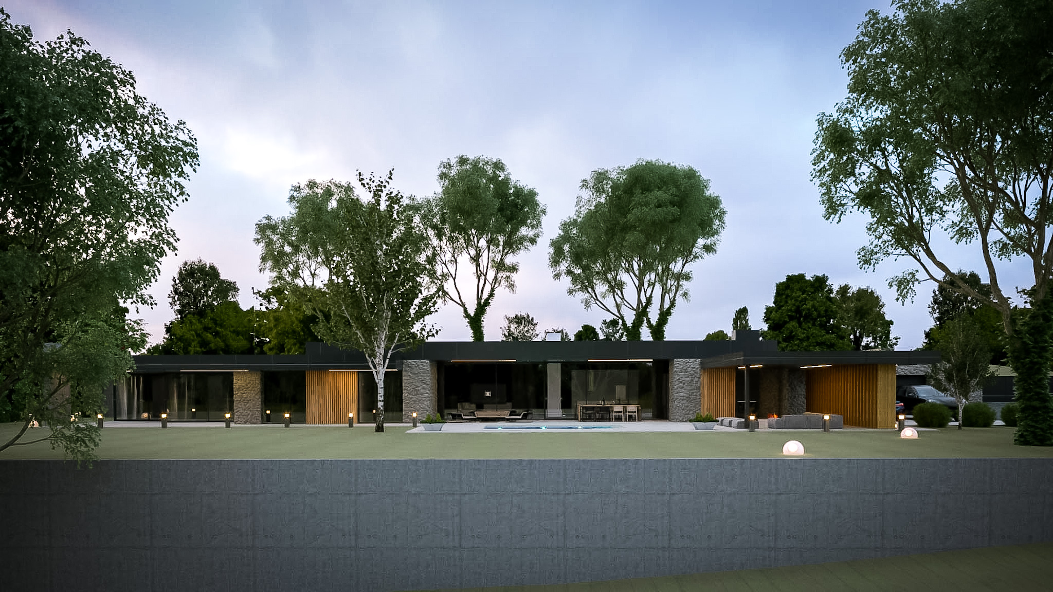 projekt rodinného domu v Nitre moderné projekty domov Nitra