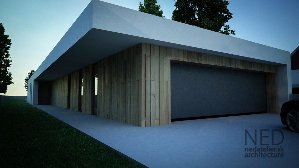 dom s trojgarážou vila s trojgarážou projekt