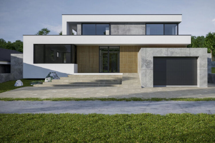 viac úrovňový rodinný dom projekt
