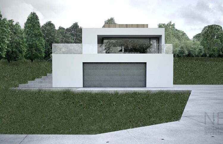 projekty moderných domov