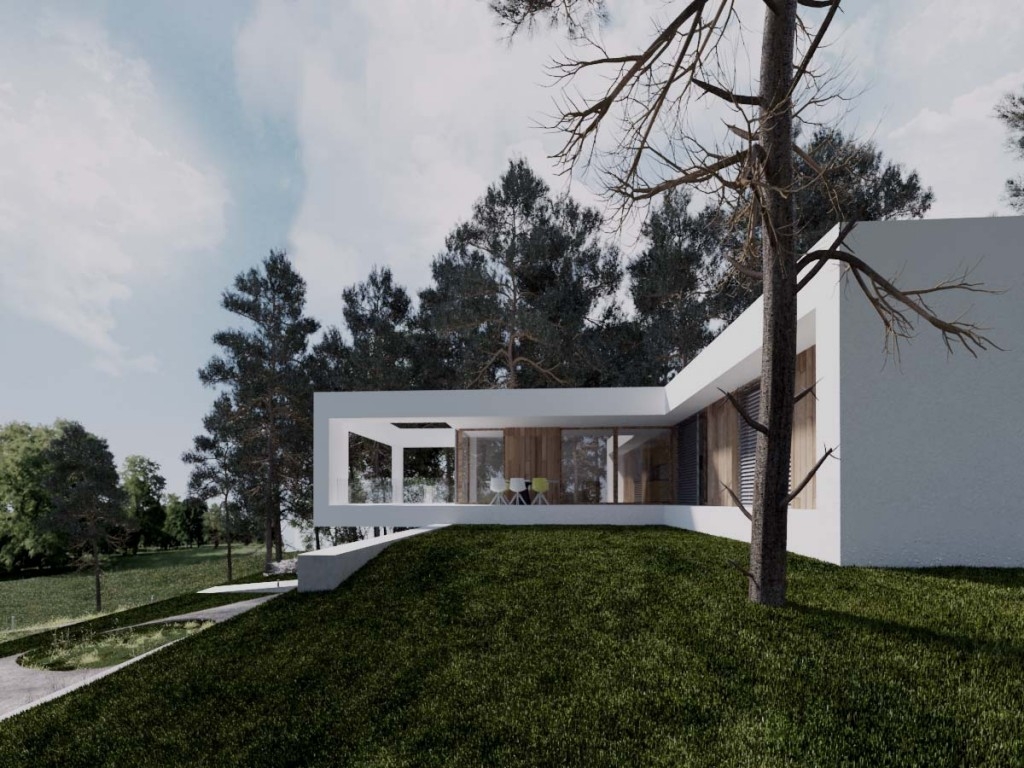 moderná architektúra rodinných domov