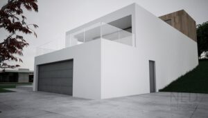 steep slope familly house plan