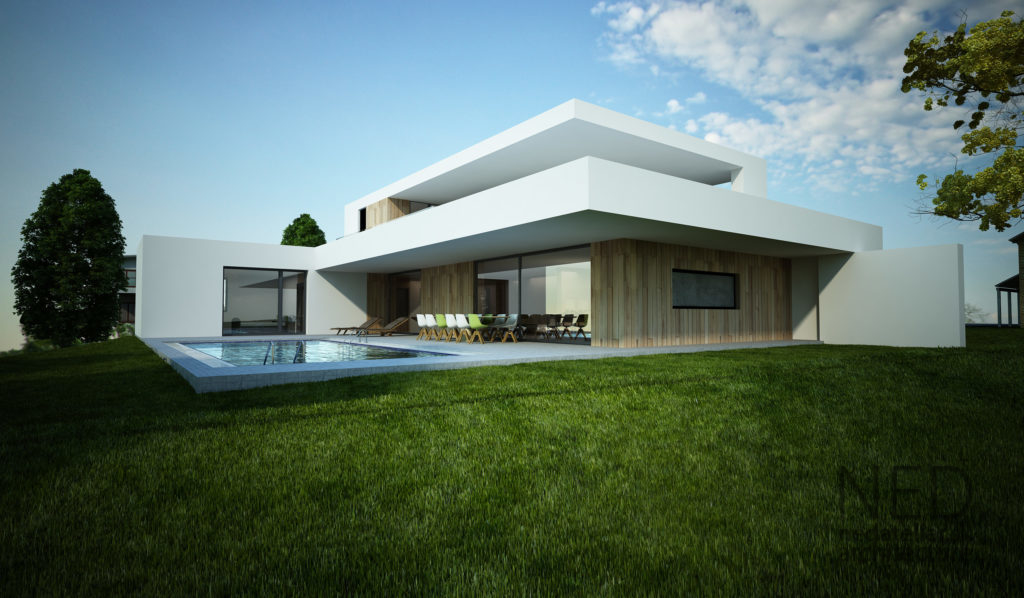 moderná architektúra dokonalý projekt domu