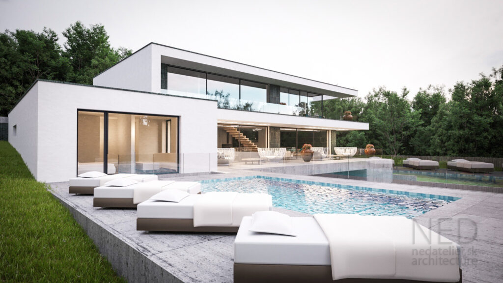 moderná architektúra moderné projekty domov Záhorské Sady