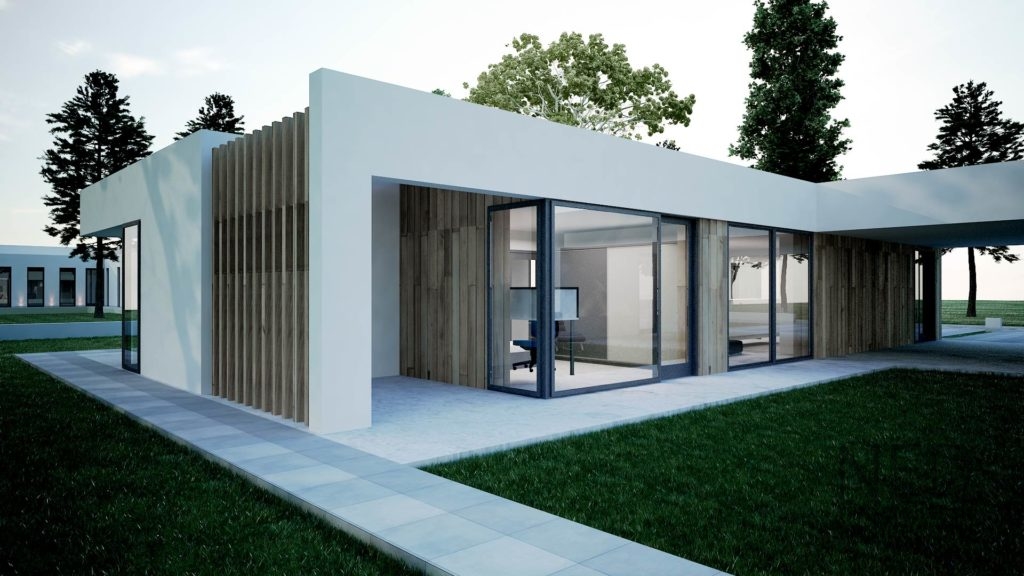 moderná architektúra domov