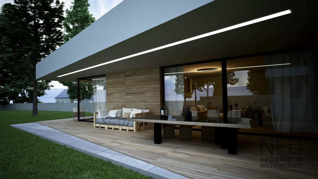 moderne domy senec moderný projekt domu pri Senci
