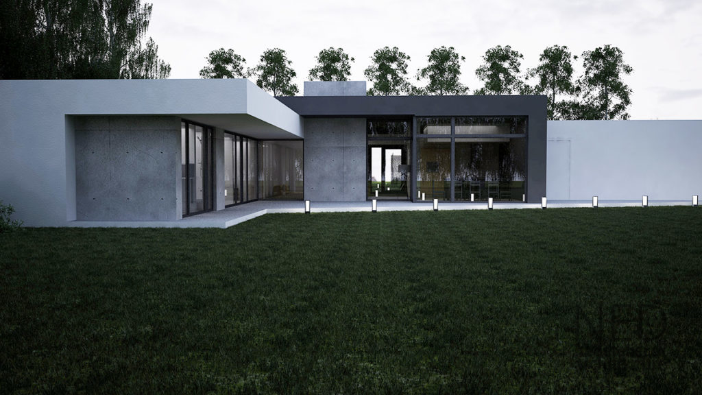moderný bungalov BER