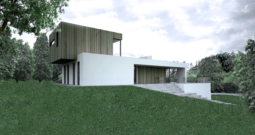 moderný dom moderné projekty domov