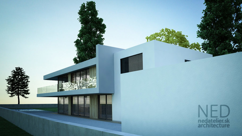 moderný dom s kinom luxusná vila projekt
