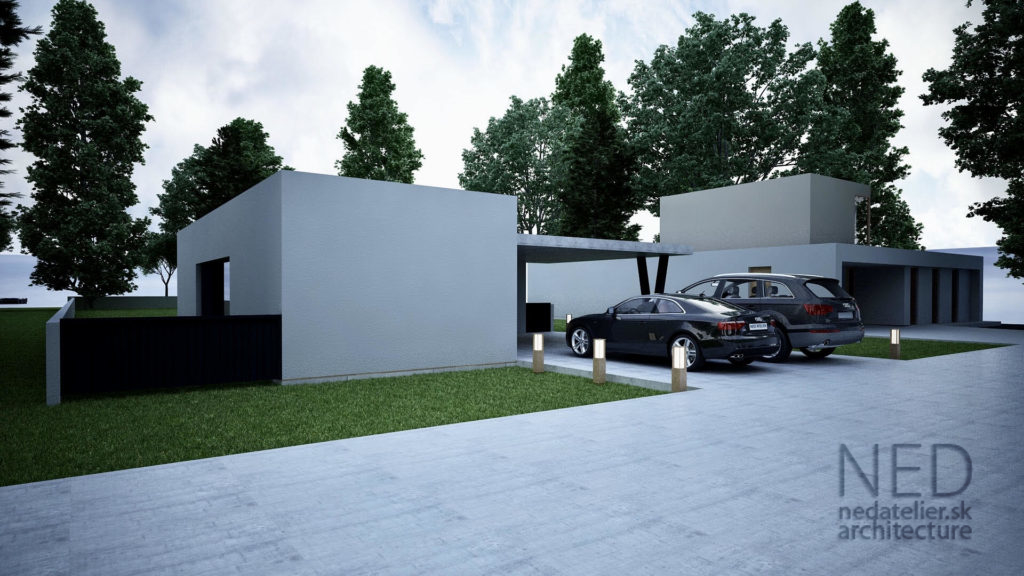 plocha strecha architektura 3i dom projekt