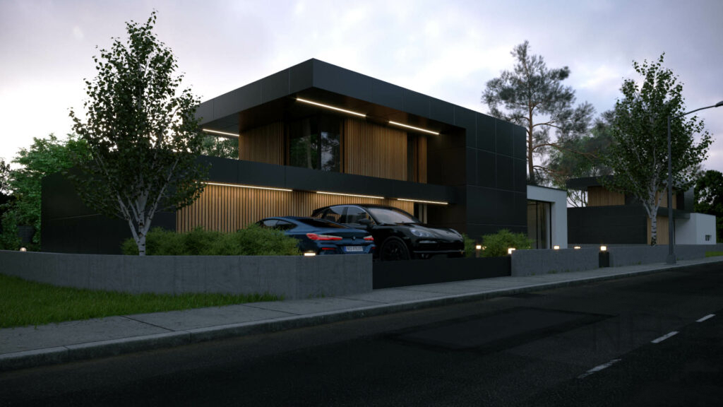 projekt domu moderný dom projekt