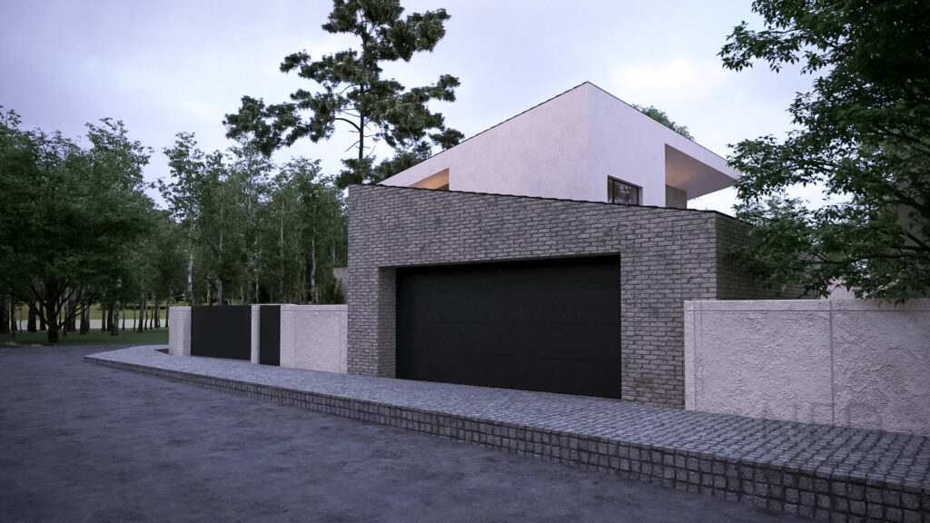 projekt garaž projekt domu s garážou pre dve autá