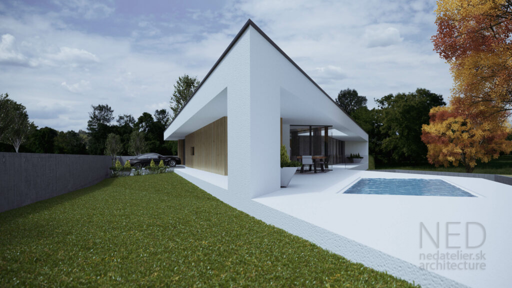 projekt moderného domu moderný dom