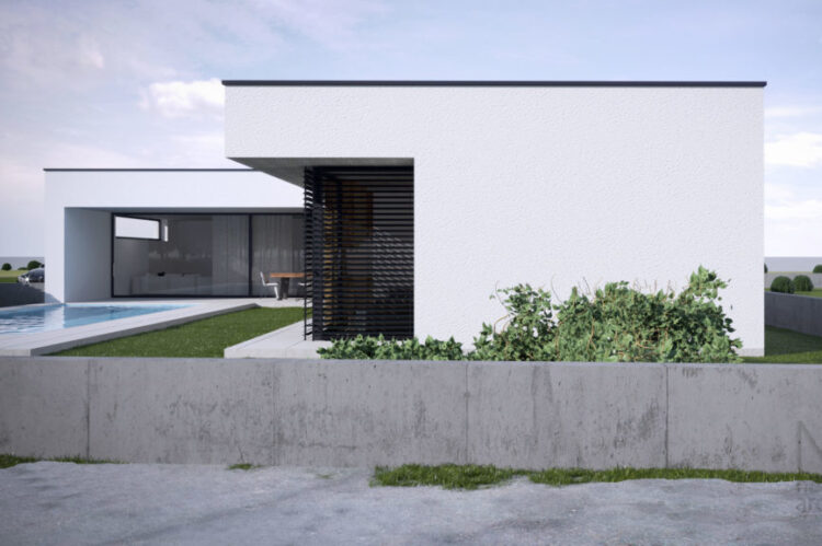moderná architektúra rodinných domov
