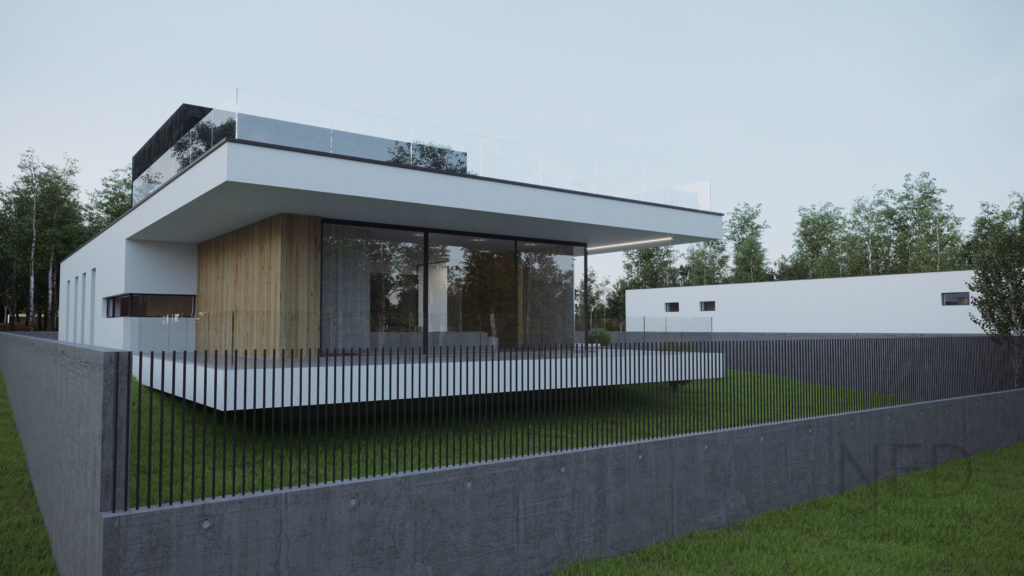 svahovitý pozemok projekt domu Zvolen