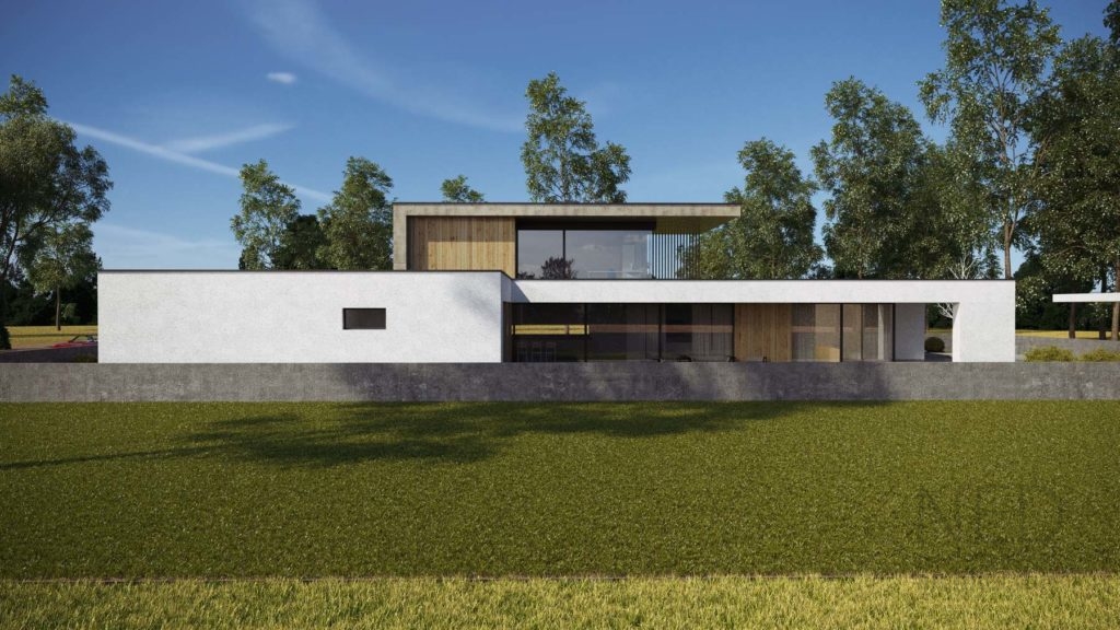 väčší rodinný dom projekt projekt vily