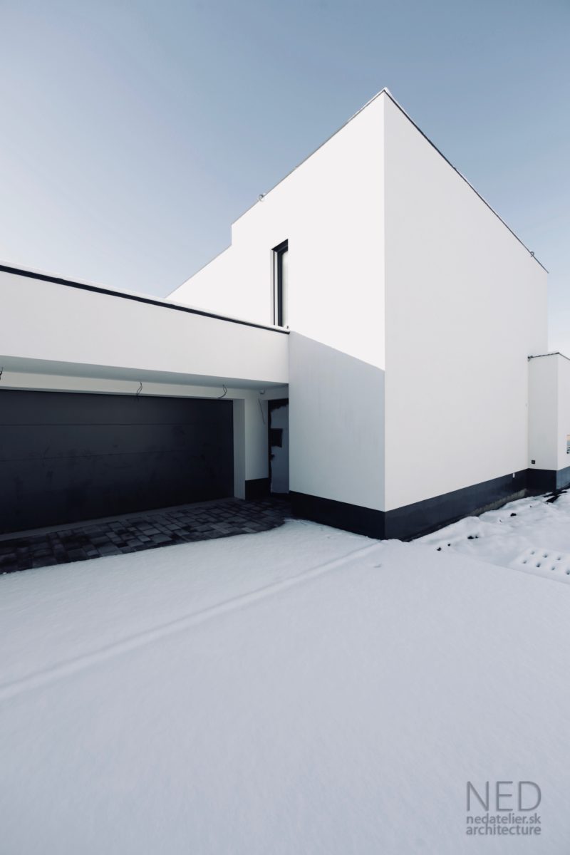 realizácia projektu od NED Atelier návrh rodinných domov